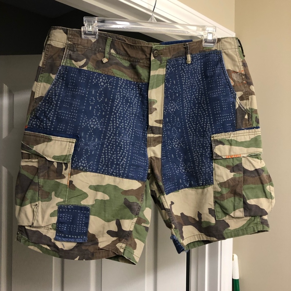 Polo camo cargo shorts